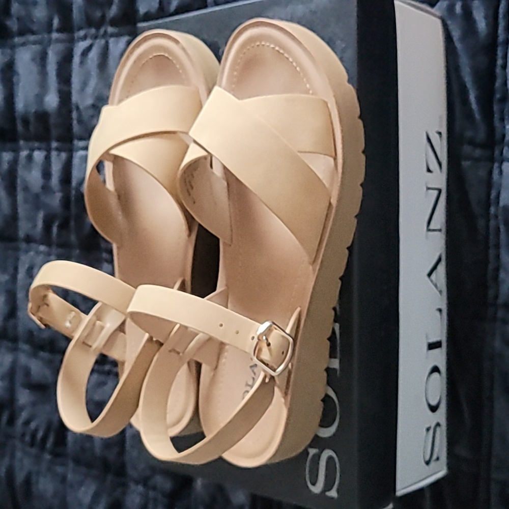 Gently worn sandals